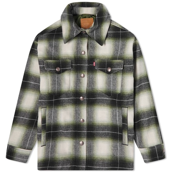 Levi's Other - Levi’s Wool Plaid Shirt Jacket
